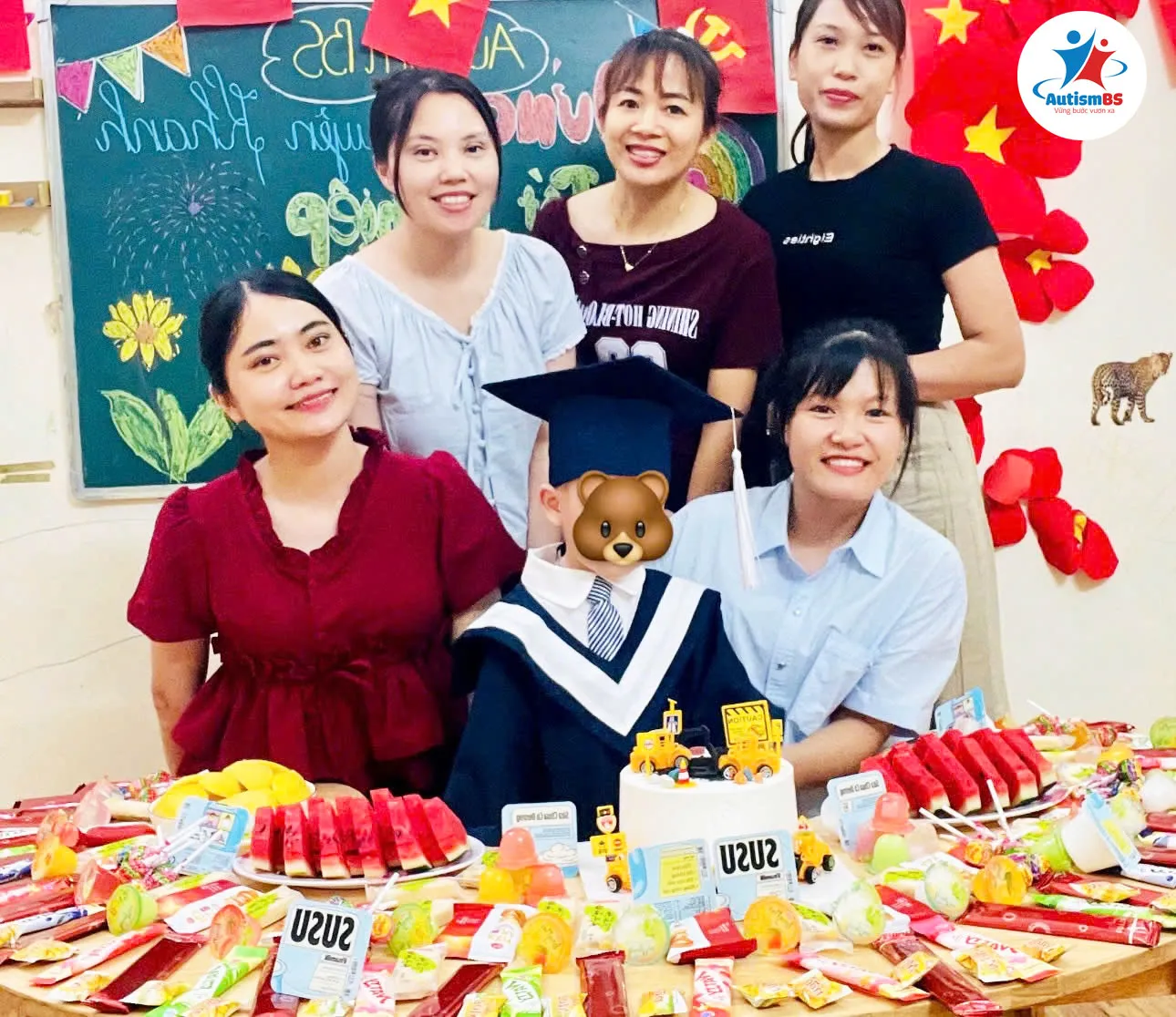 Sự phối hợp của gia đình quyết định rất lớn đến kết quả can thiệp.