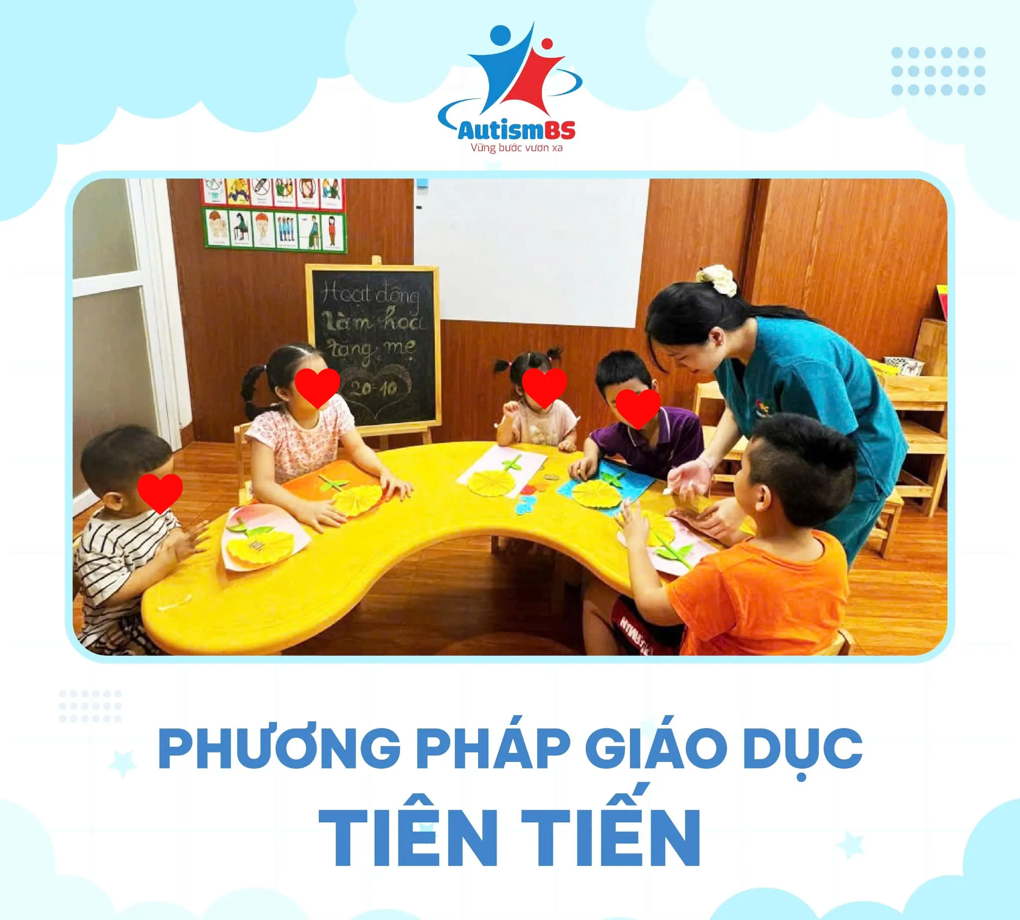 AutismBS đồng hành cùng bạn - trên hành trình lan tỏa tri thức và yêu thương đến hàng ngàn trẻ đặc biệt tại Việt Nam.