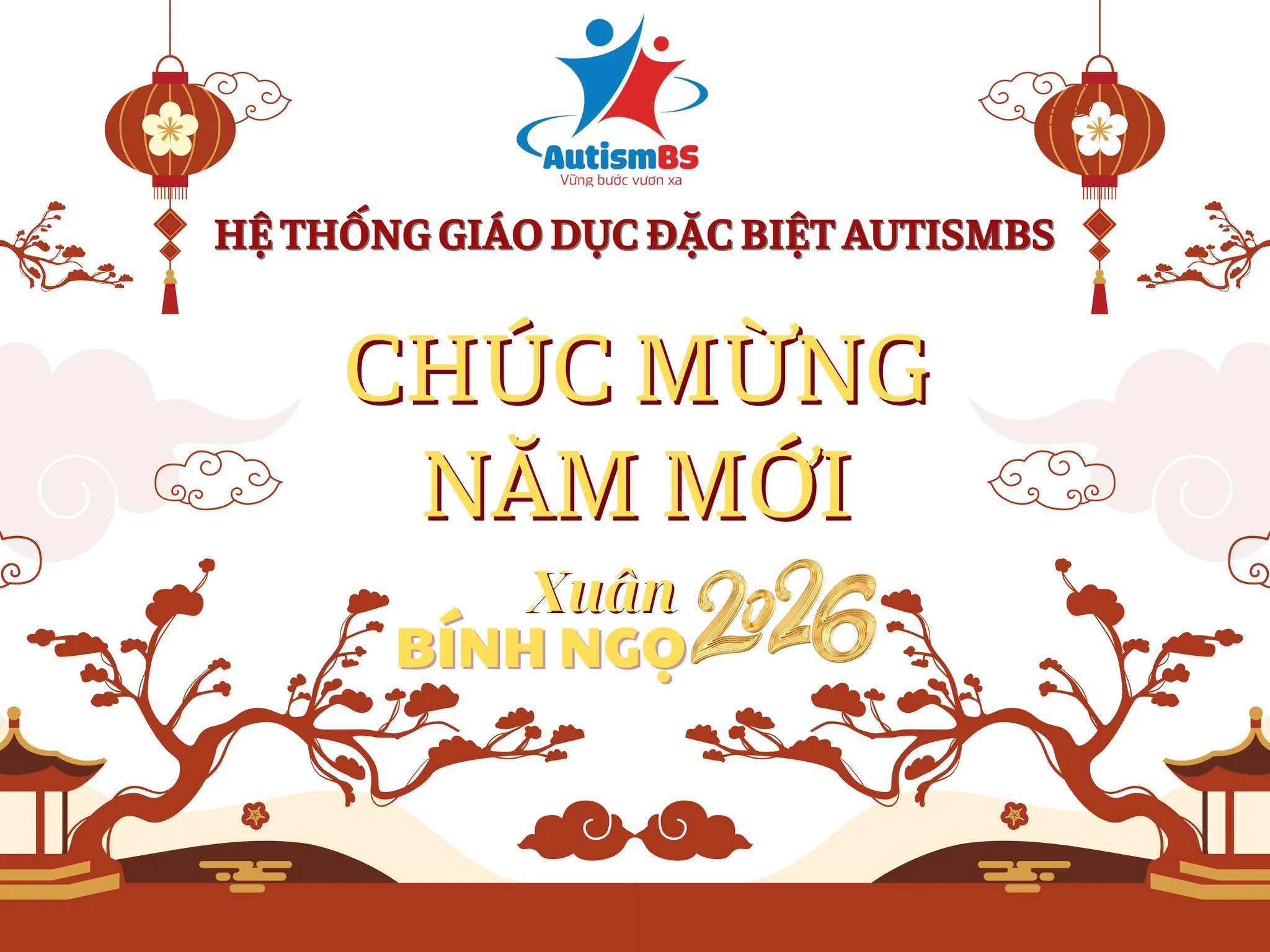 Thư chúc tết gửi quý phụ huynh Autismbs - Lời tri ân và hy vọng năm mới.