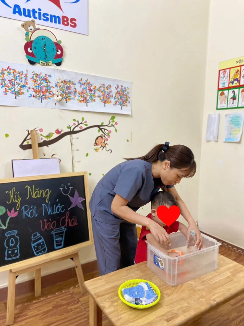 Xây dựng lộ trình riêng cho từng trẻ.