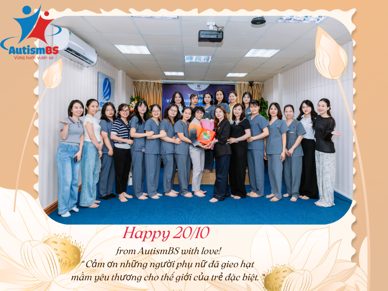 Chào mừng ngày Phụ nữ Việt Nam 20/10 tại Hệ thống Giáo dục Đặc biệt AutismBS
