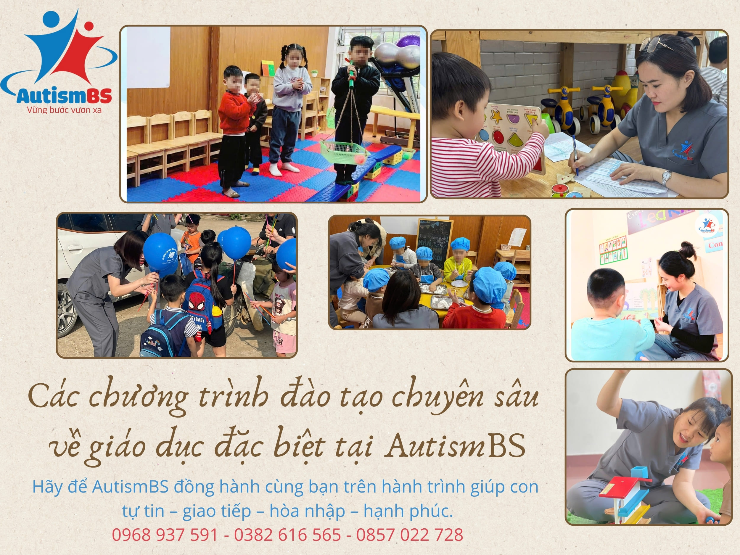 Các chương trình đào tạo chuyên sâu về giáo dục đặc biệt tại AutismBS