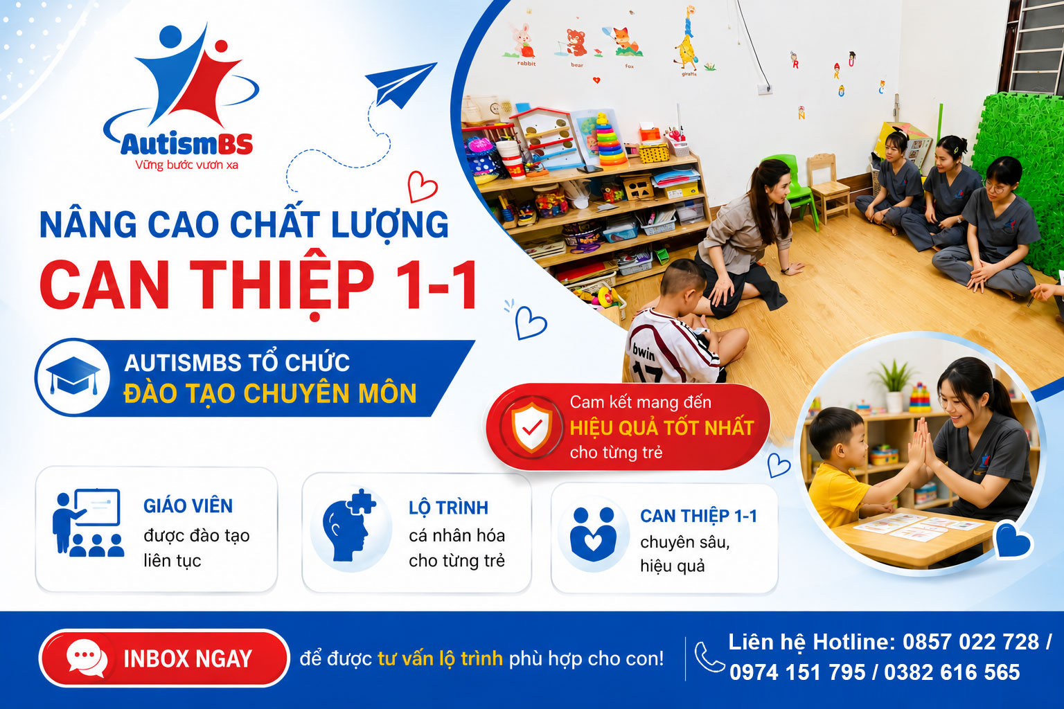 AutismBS tổ chức đào tạo chuyển môn cho giáo viên - Nâng cao chất lượng can thiệp 1-1 cho trẻ